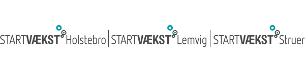STARTVÆKST Holstebro, Struer og Lemvig logo
